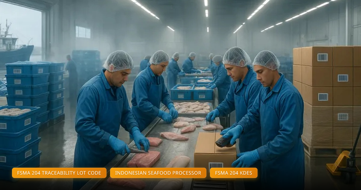 FSMA 204 for Indonesian Seafood: 2025 Compliance Guide
