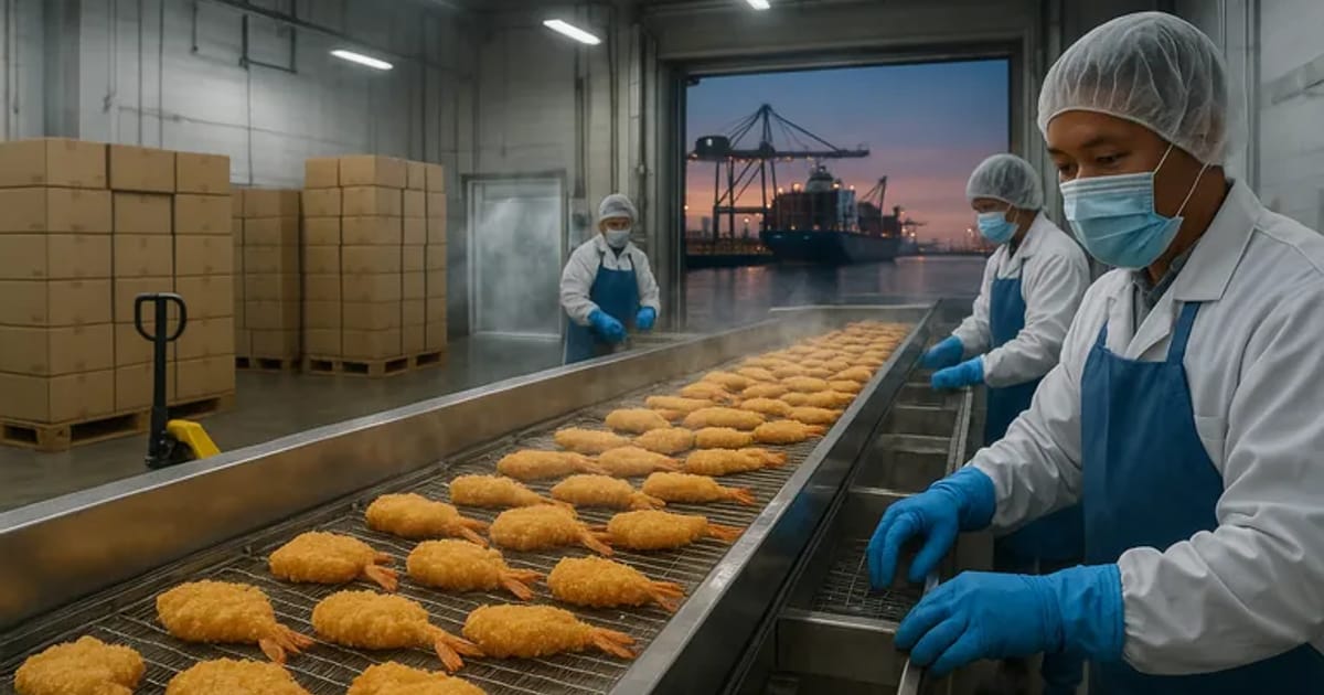 Camarón Empanizado Indonesio Marca Privada: Especificaciones y Costo 2025